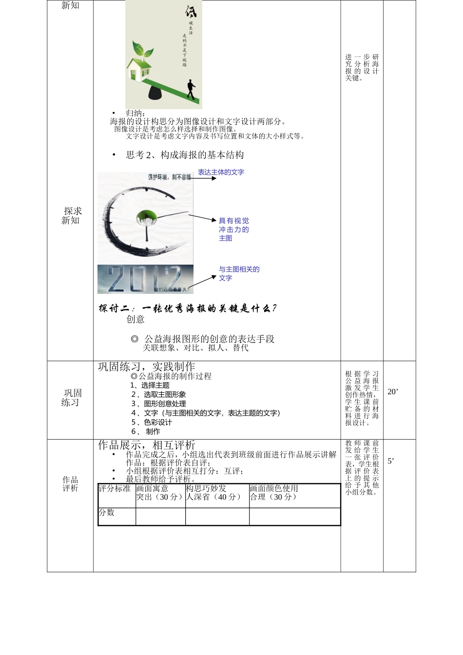 《公益海报设计》教学设计_第2页