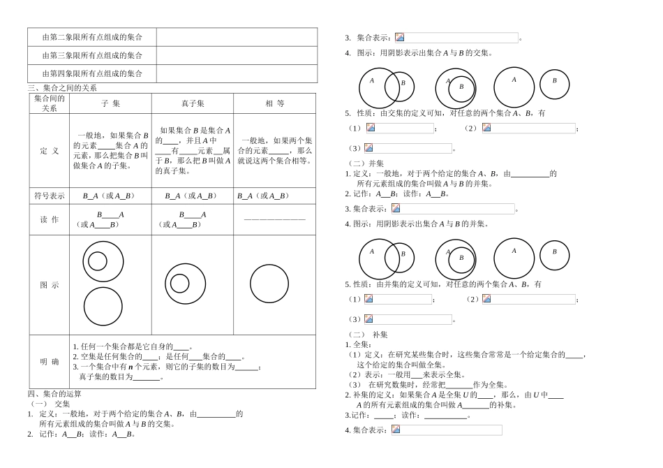 第一章  集合与充要条件 专题测试题‘_第2页