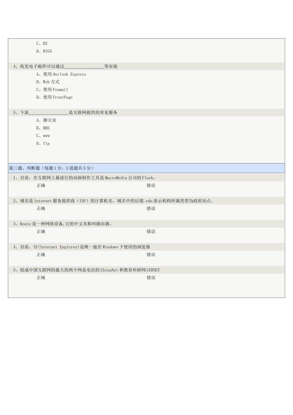《计算机应用基础》第06章在线测试_第2页