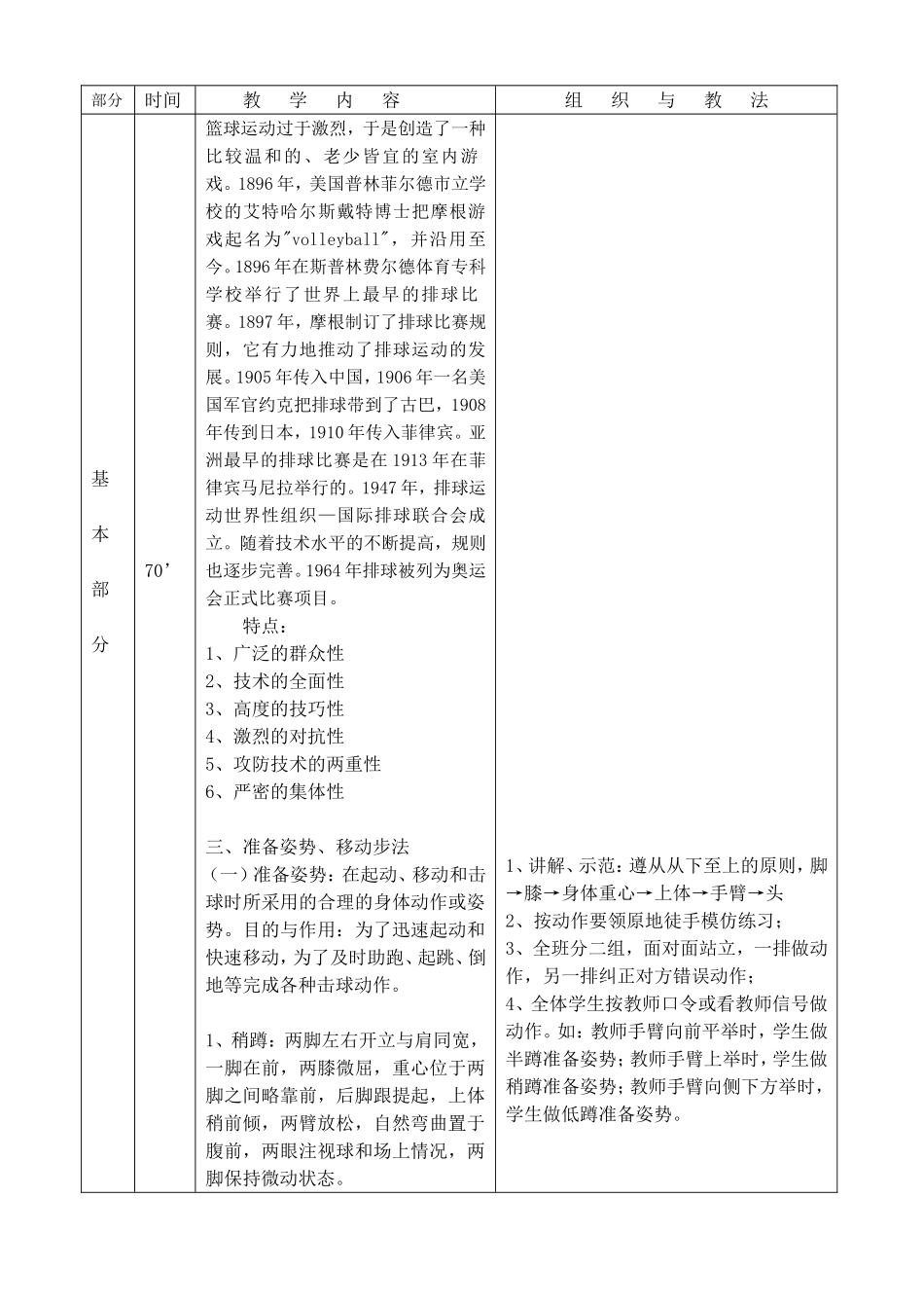 排球普修课教案_第3页