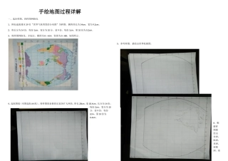 手绘地图过程详解