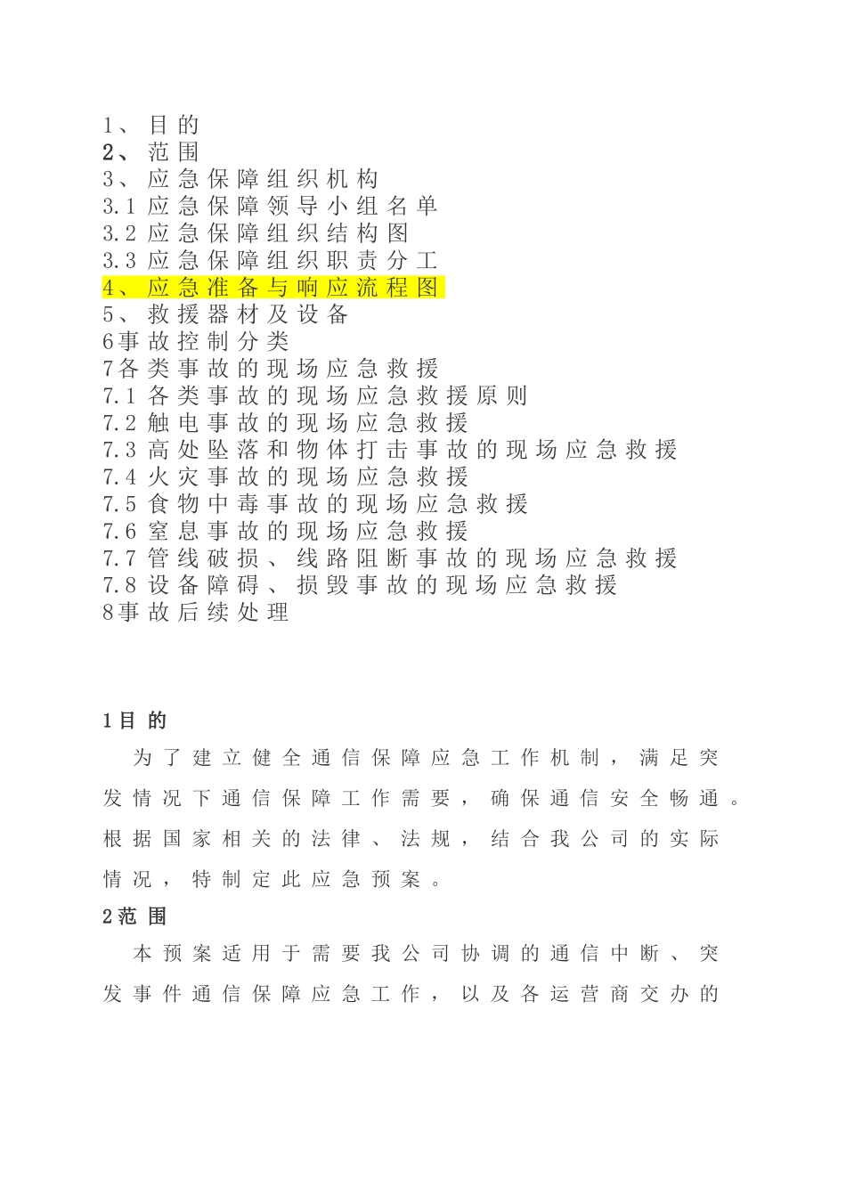 吉林省邮电工程股份有限公司企业标准_第2页