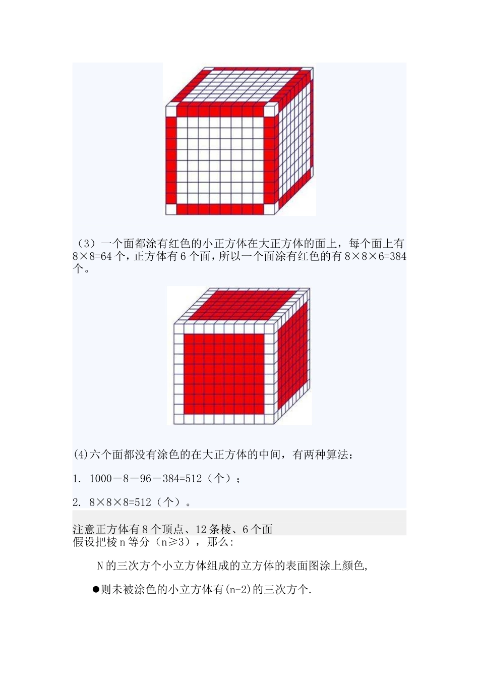 生活趣味数学题：涂色的正方体_第2页