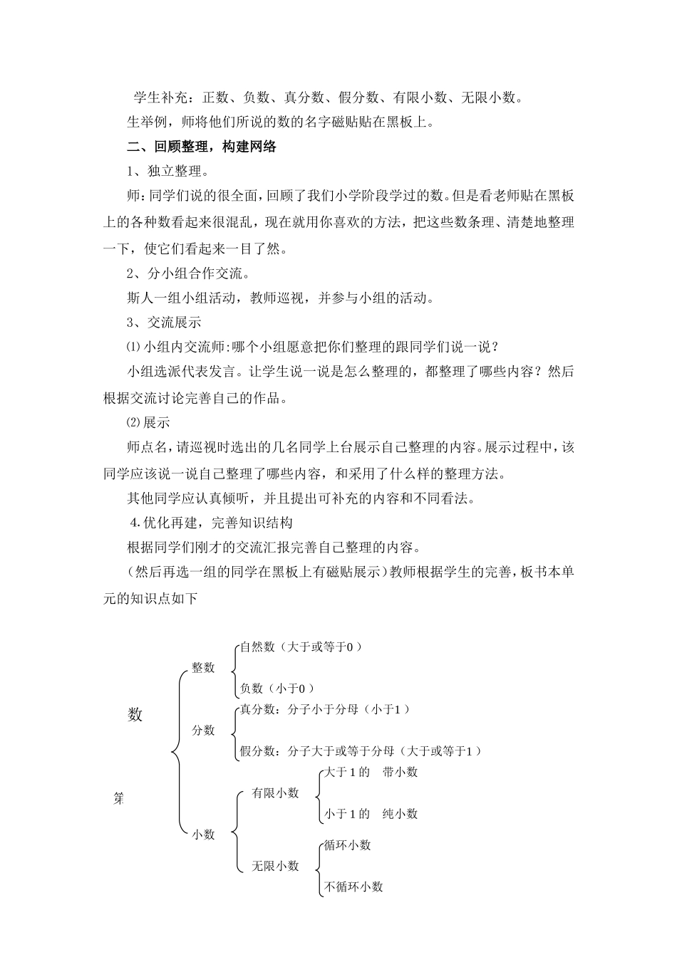 《数的认识》教学设计_第2页