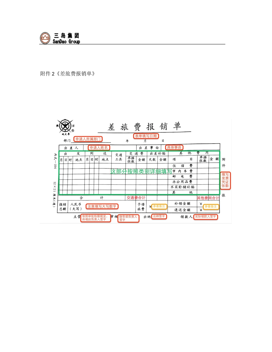 报销单据填写、整理和粘贴的要求_第3页