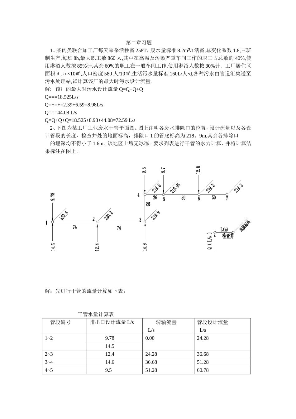 第二章 流量 习题_第1页