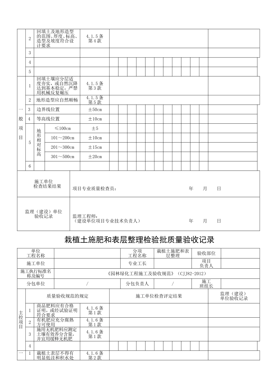 栽植土检验批质量验收记录_第3页