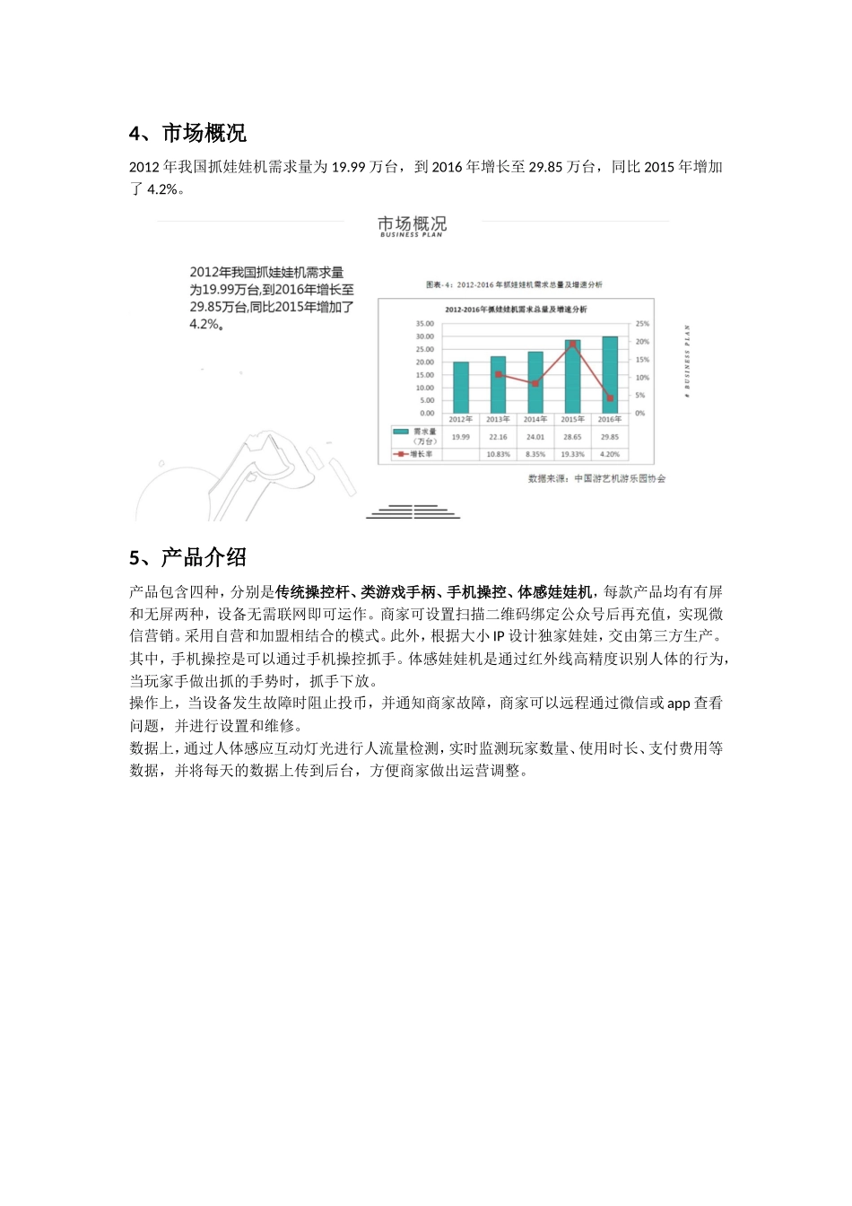 智能娃娃机商业计划书范文_第3页