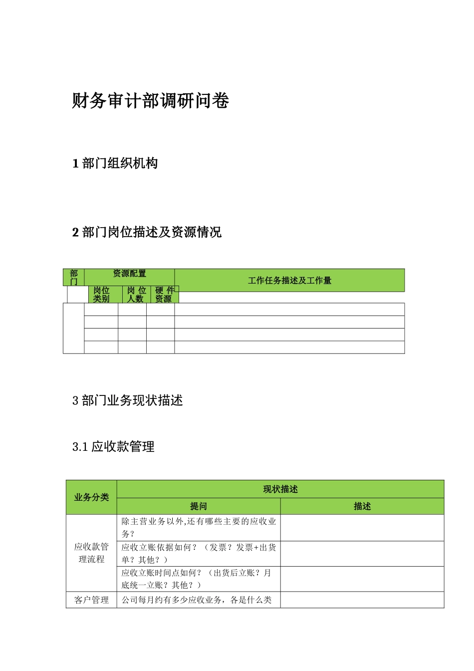 财务审计部调研问卷_第3页