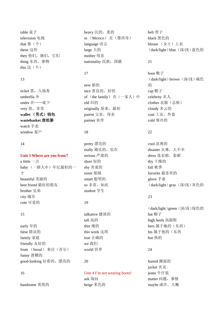 剑桥国际英语单词（免费版）_第2页