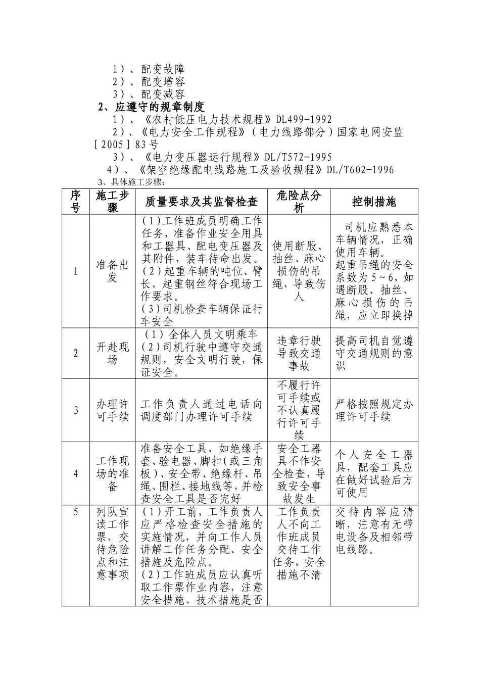 更换10KV配电变压器施工方案_第2页