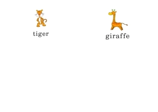 带图片的英文单词