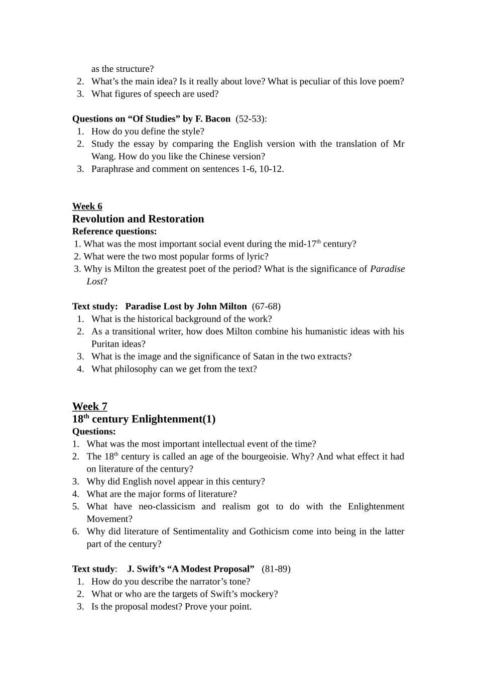 英国文学习题与练习_第3页