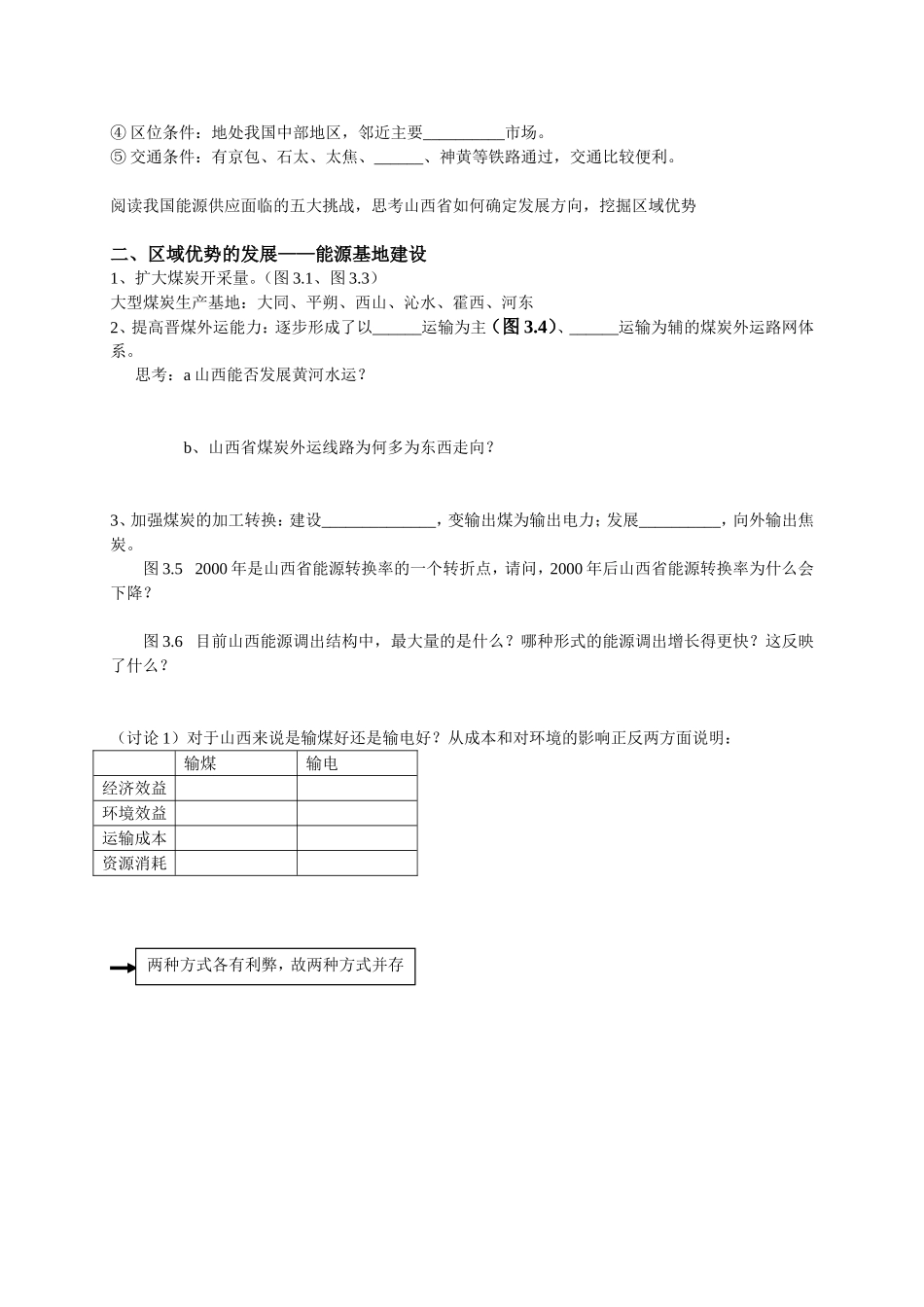 必修三第三章《区域自然资源综合开发利用》测试练习题_第2页