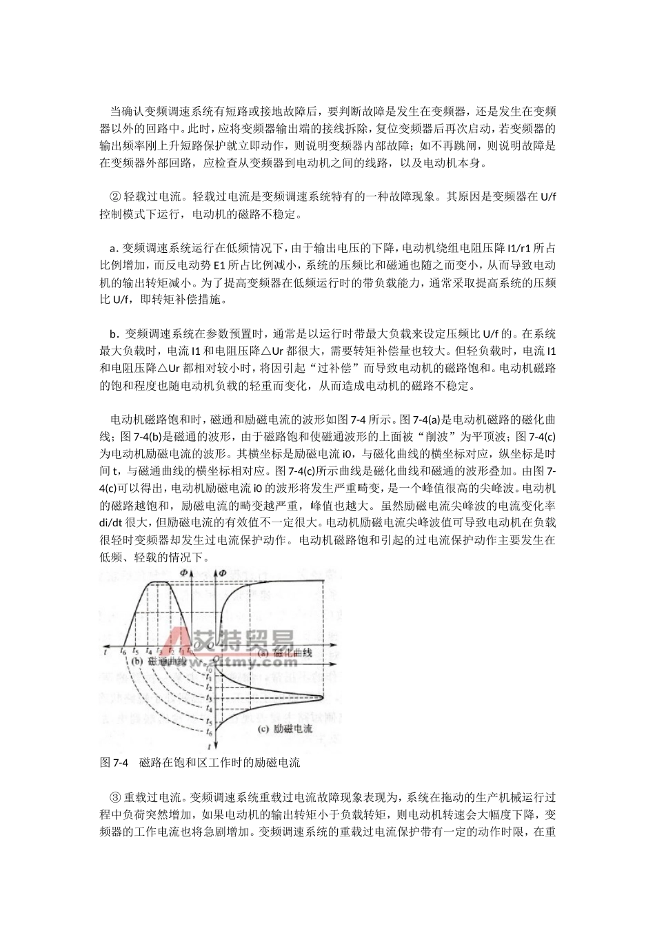 变频器过电流故障原因及处理方法_第2页