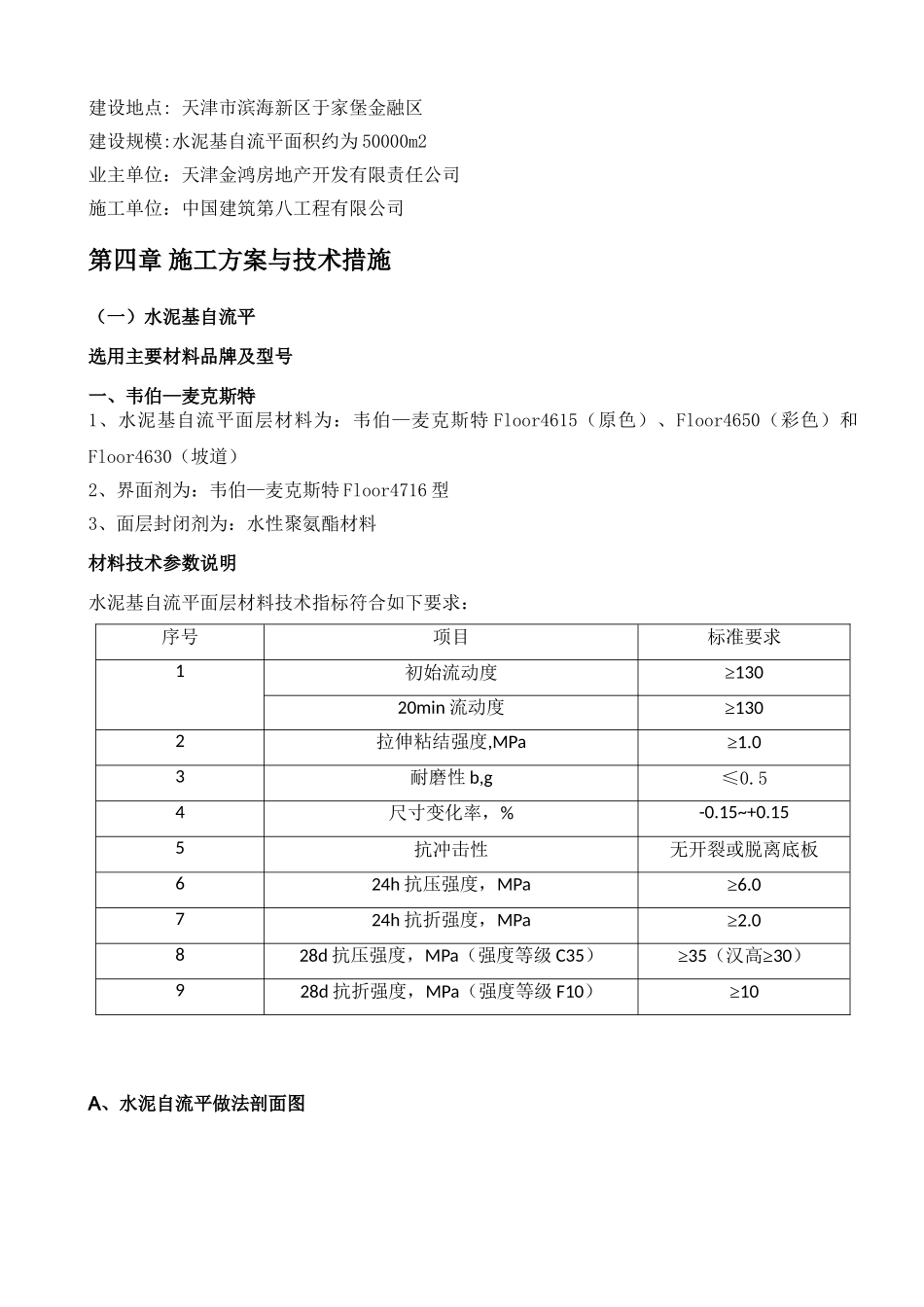 洲际酒店项目车库水泥基自流平工程施工方案_第2页