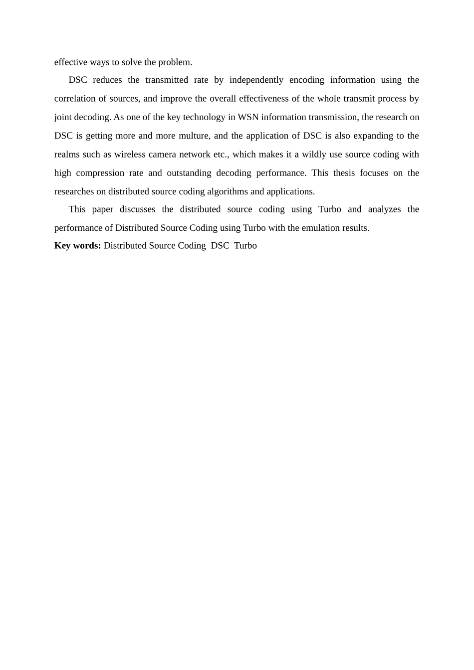 分布式信源编码理论及应用的研究分析 信号学专业_第3页