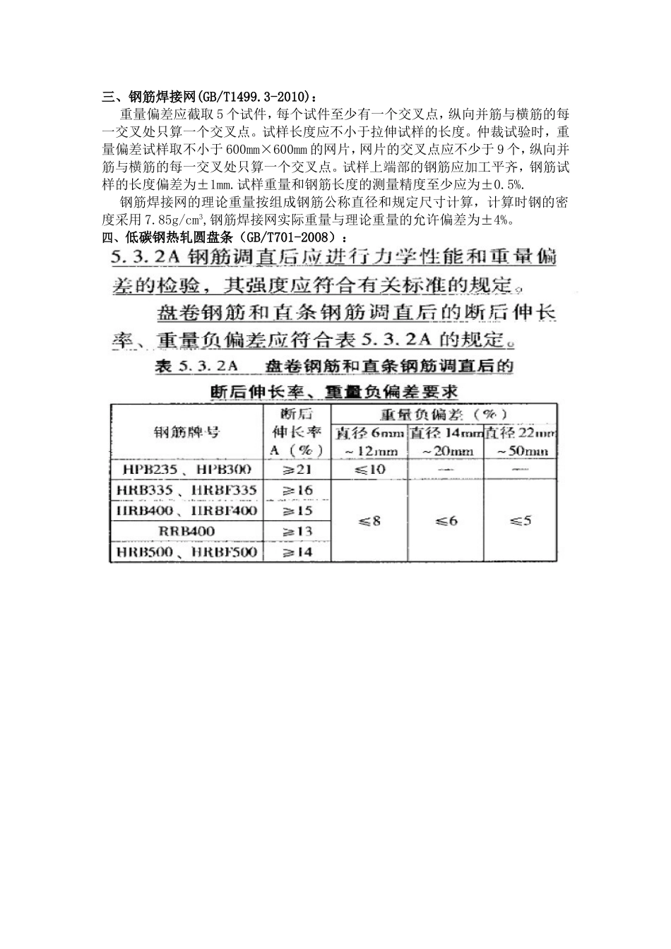 钢筋重量偏差测试作业指导书_第3页