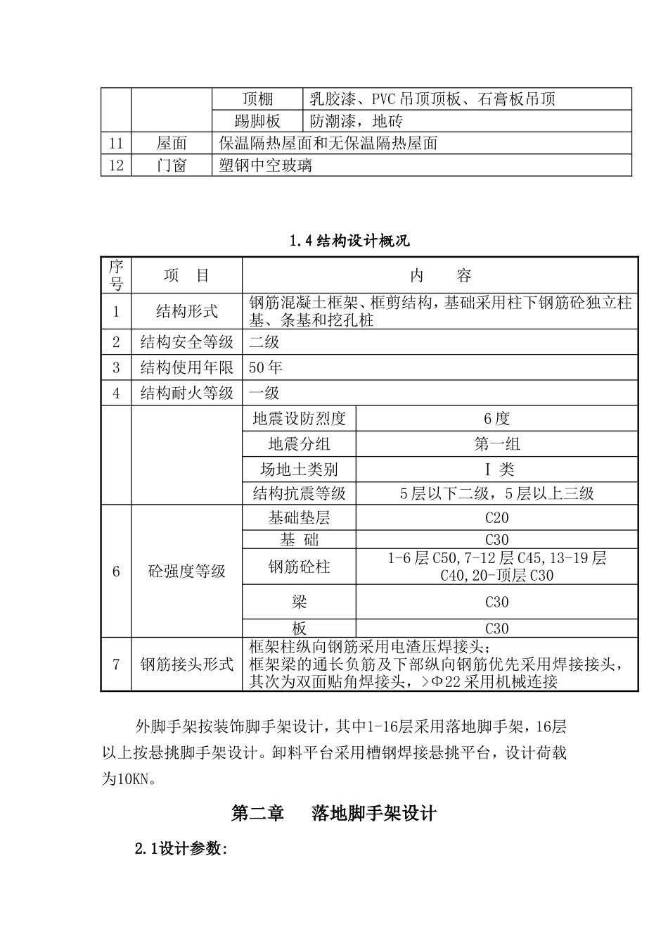 茶园新区公租房工程施工组织设计_第3页