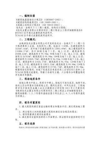 工业园建筑施工组织设计