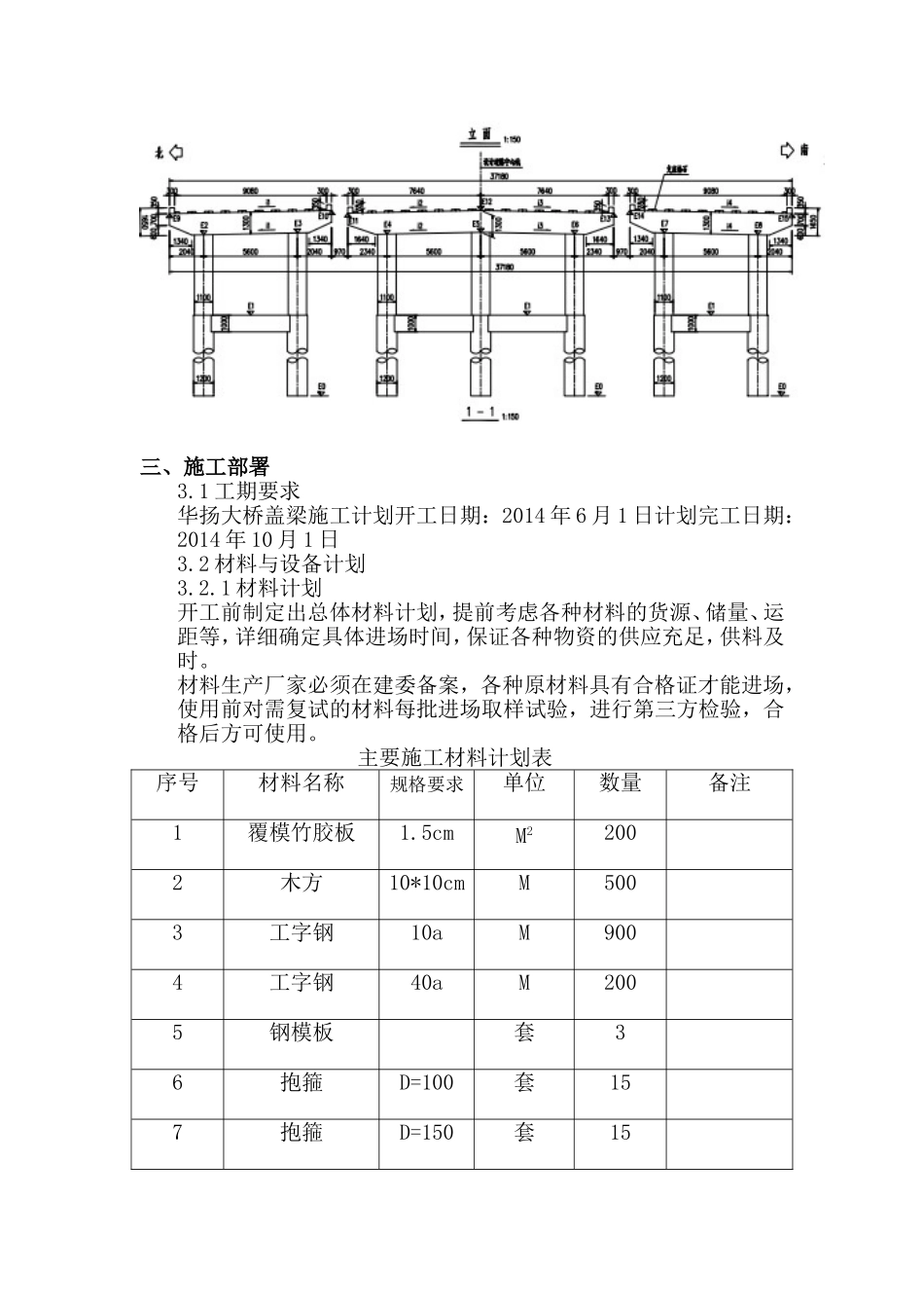 大桥桥接线工程盖梁施工方案_第2页