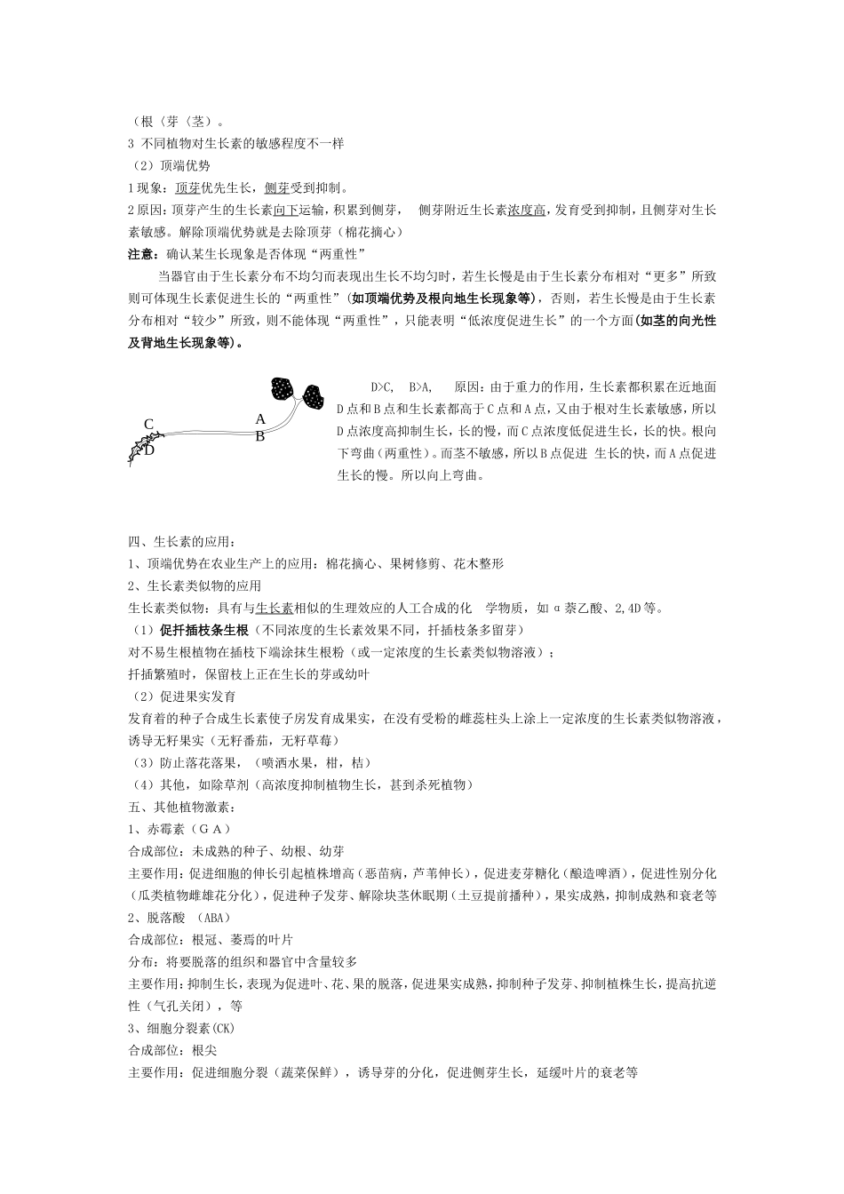 第三章植物激素调节知识点梳理汇总_第2页