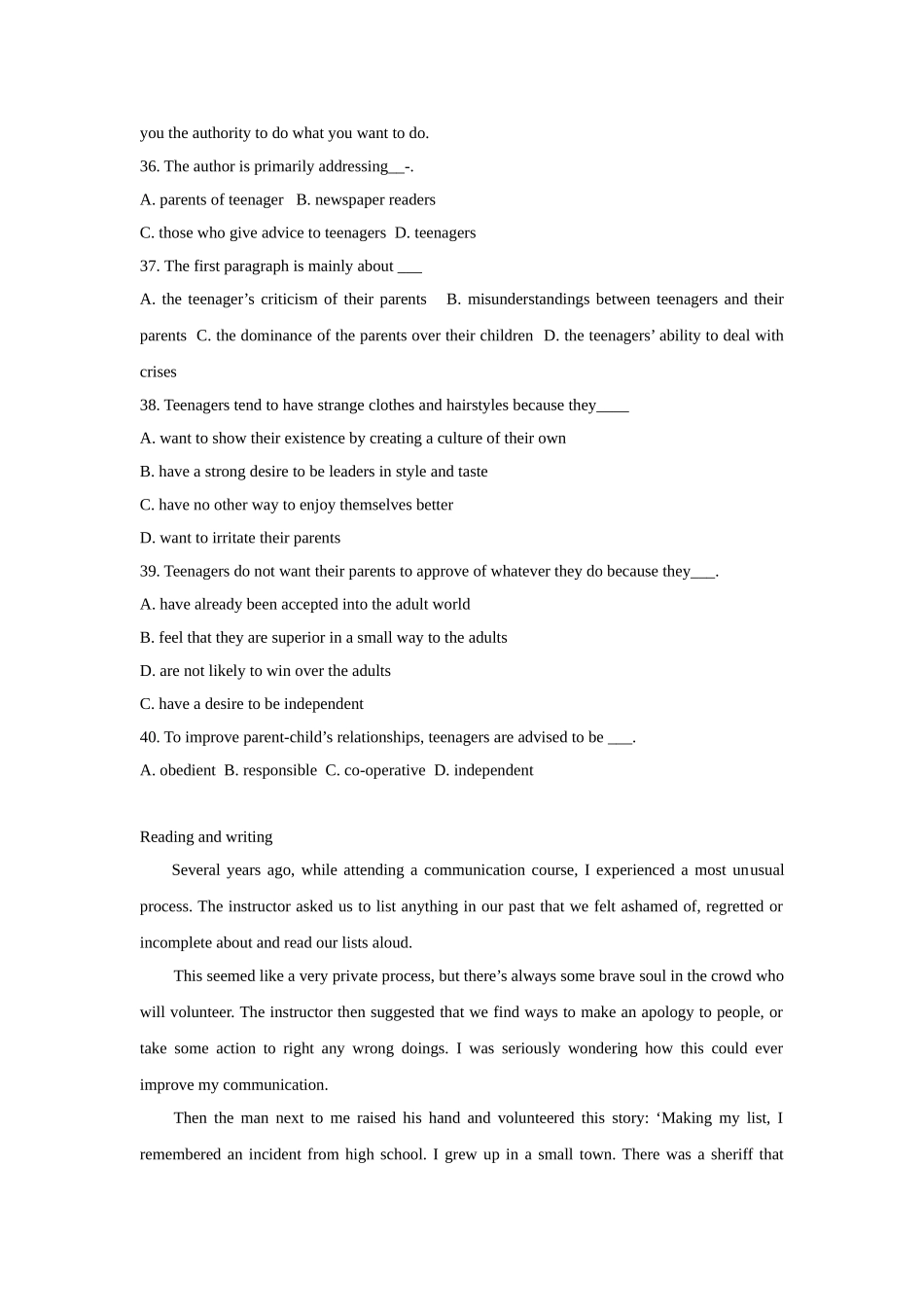 教师资格证考试教学能力考试英语_第2页