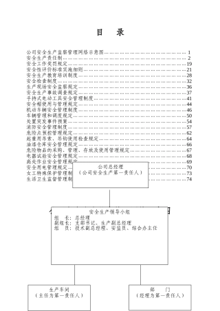 公司安全生产责任制资料