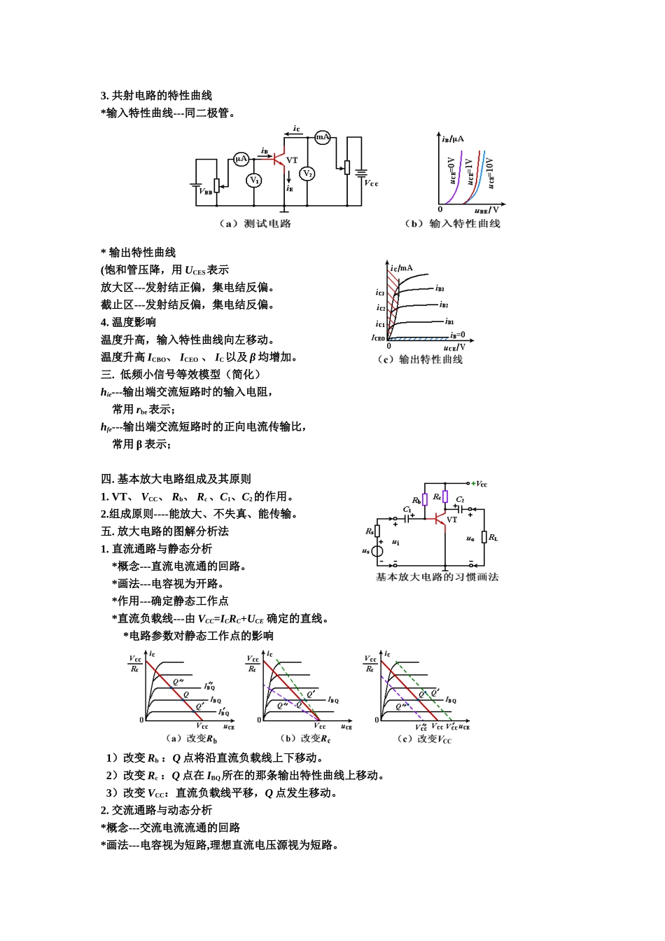模拟电子技术复习资料总结_第3页