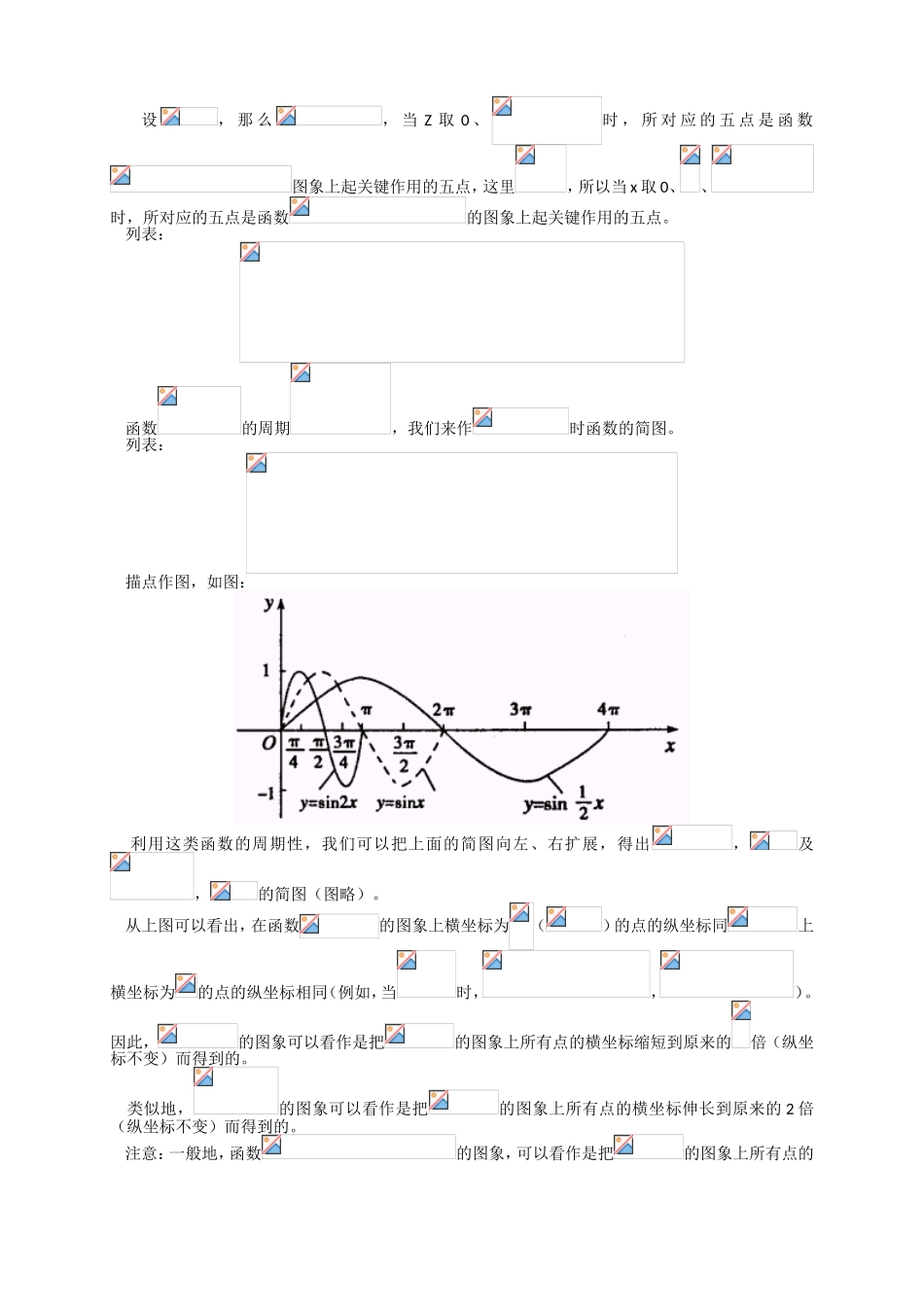 三角函数的图像变换练习题_第3页