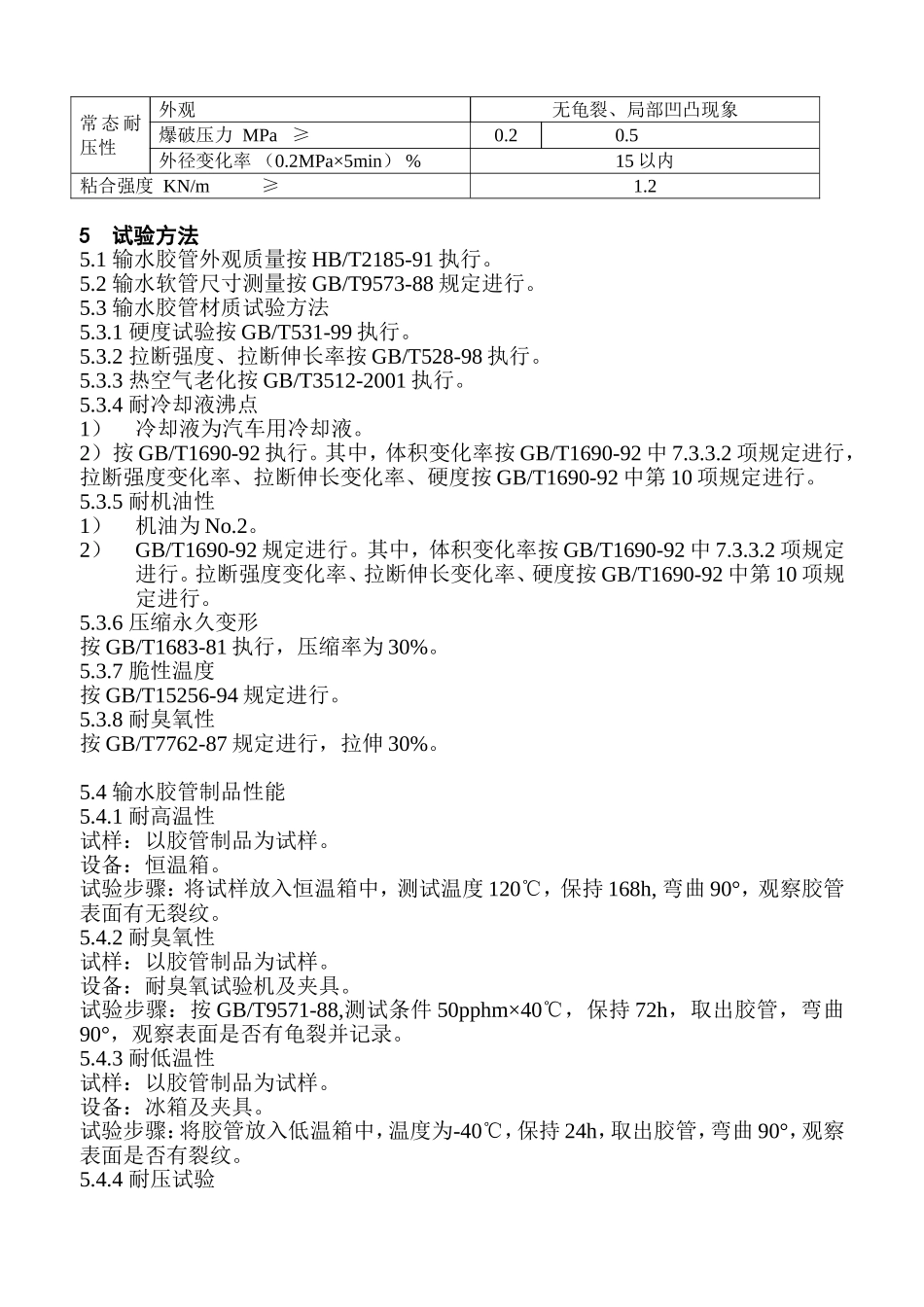 汽车用输水胶管施工组织设计_第3页