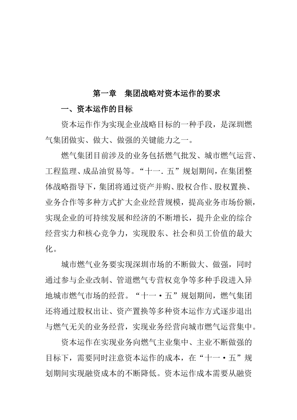 燃气集团有限公司发展规划资本运作及对外发展_第2页