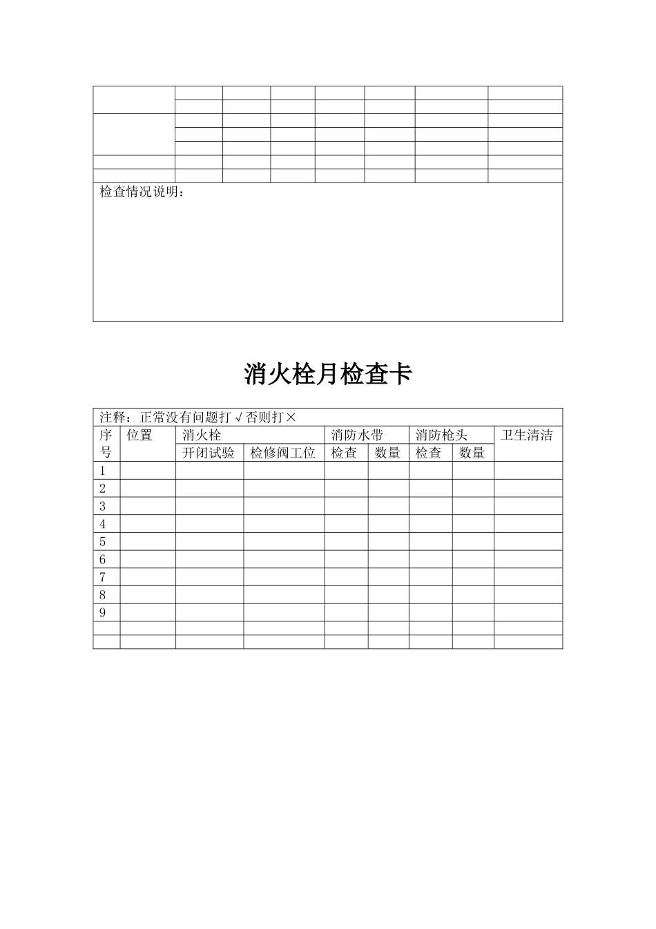 实业公司消防设备定检记录_第2页