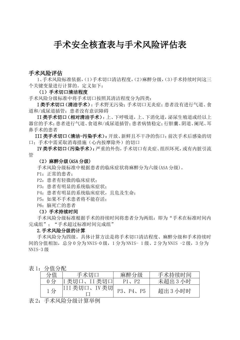 手术安全核查与手术风险评估制度与流程_第3页