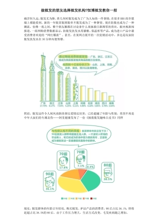 做植发的朋友选择植发机构恒博植发教你一招