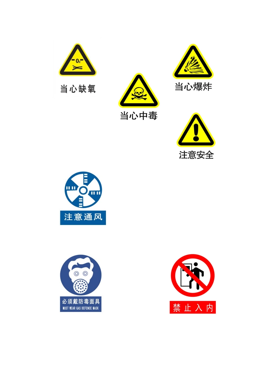 有限空间作业安全告知牌式样_第2页