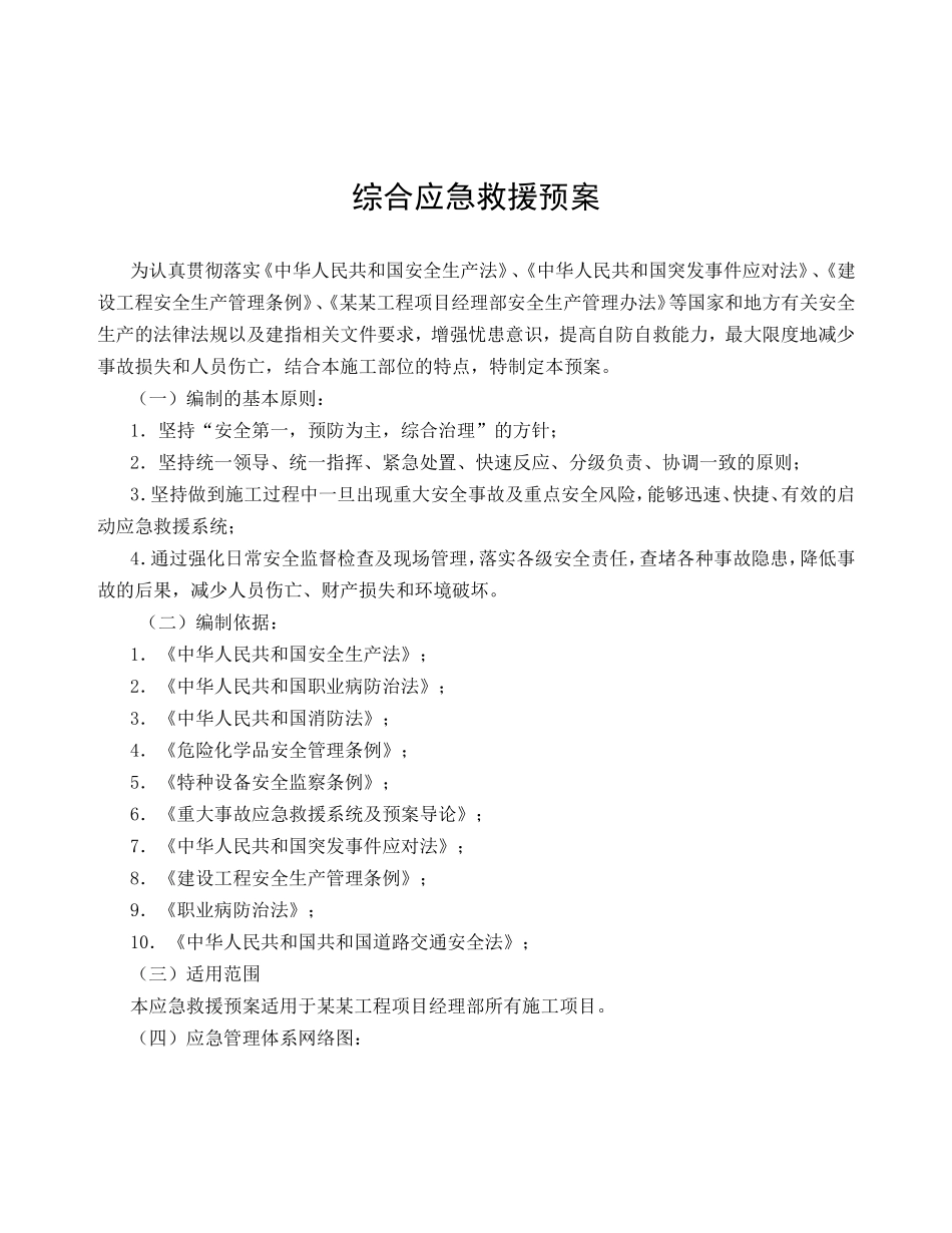 综合应急救援预案系列汇总_第3页
