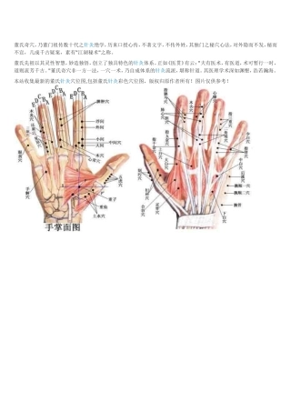 针灸彩色穴位图最全收集