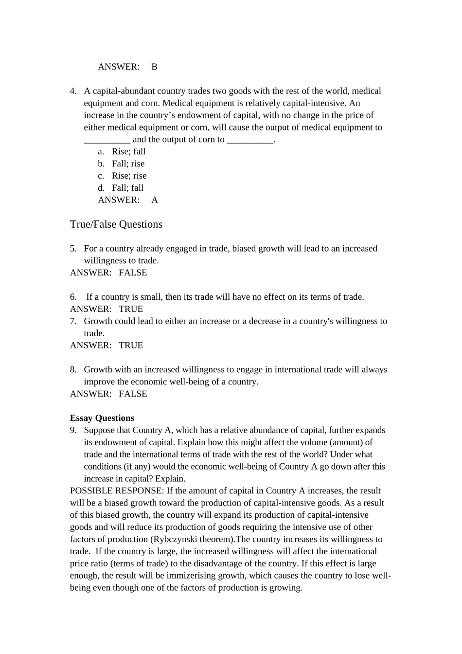 International Trade (Chapter 7-12)知识点梳理汇总_第2页