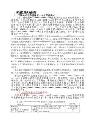 甘肃水电站环境监理实施细则