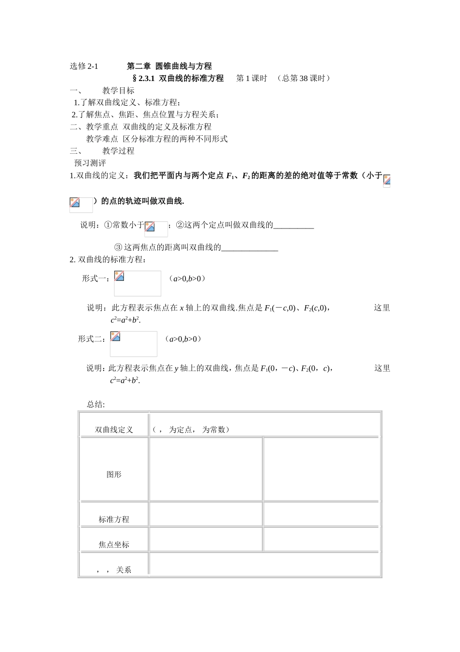 第二章  圆锥曲线与方程备案_第1页