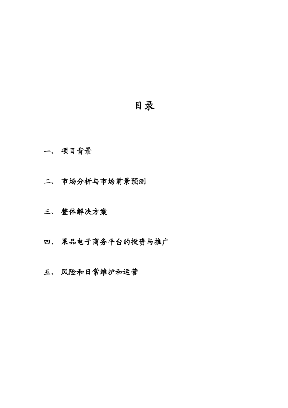 电子商务网站商业计划书_第2页
