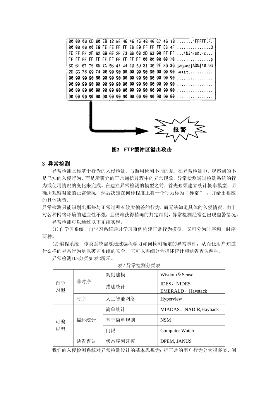 基于滥用检测和异常检测的入侵检测系统_第3页