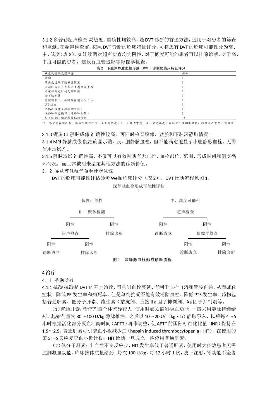 深静脉血栓形成的诊断和治疗指南（第2版）_第2页