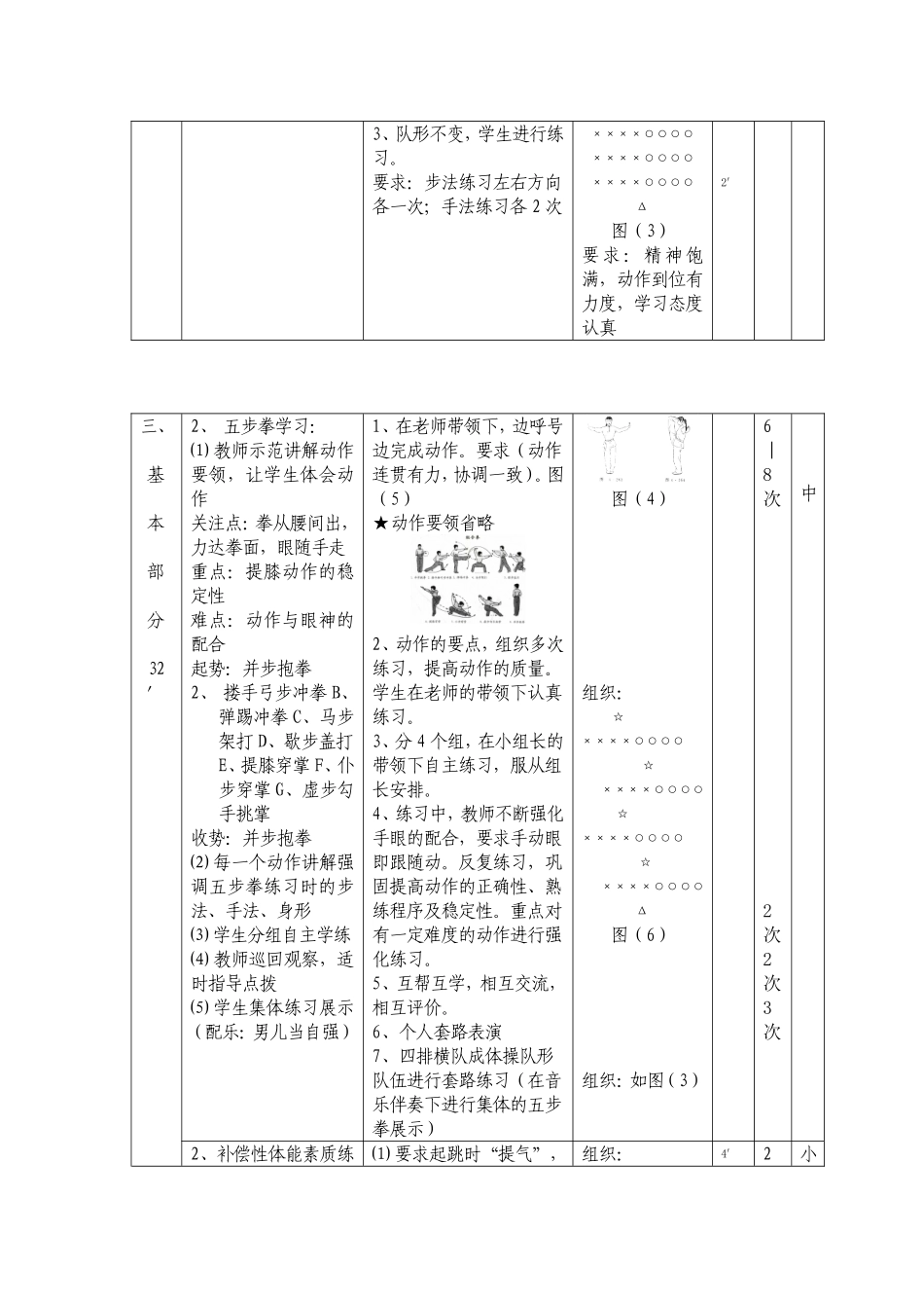 七年级《体育与健康课程》实践课教案_第2页