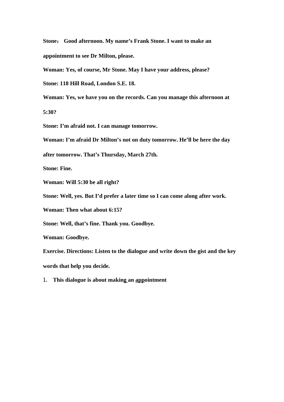 施心远主编 《听力教程》3  (第2版) 答案_第2页