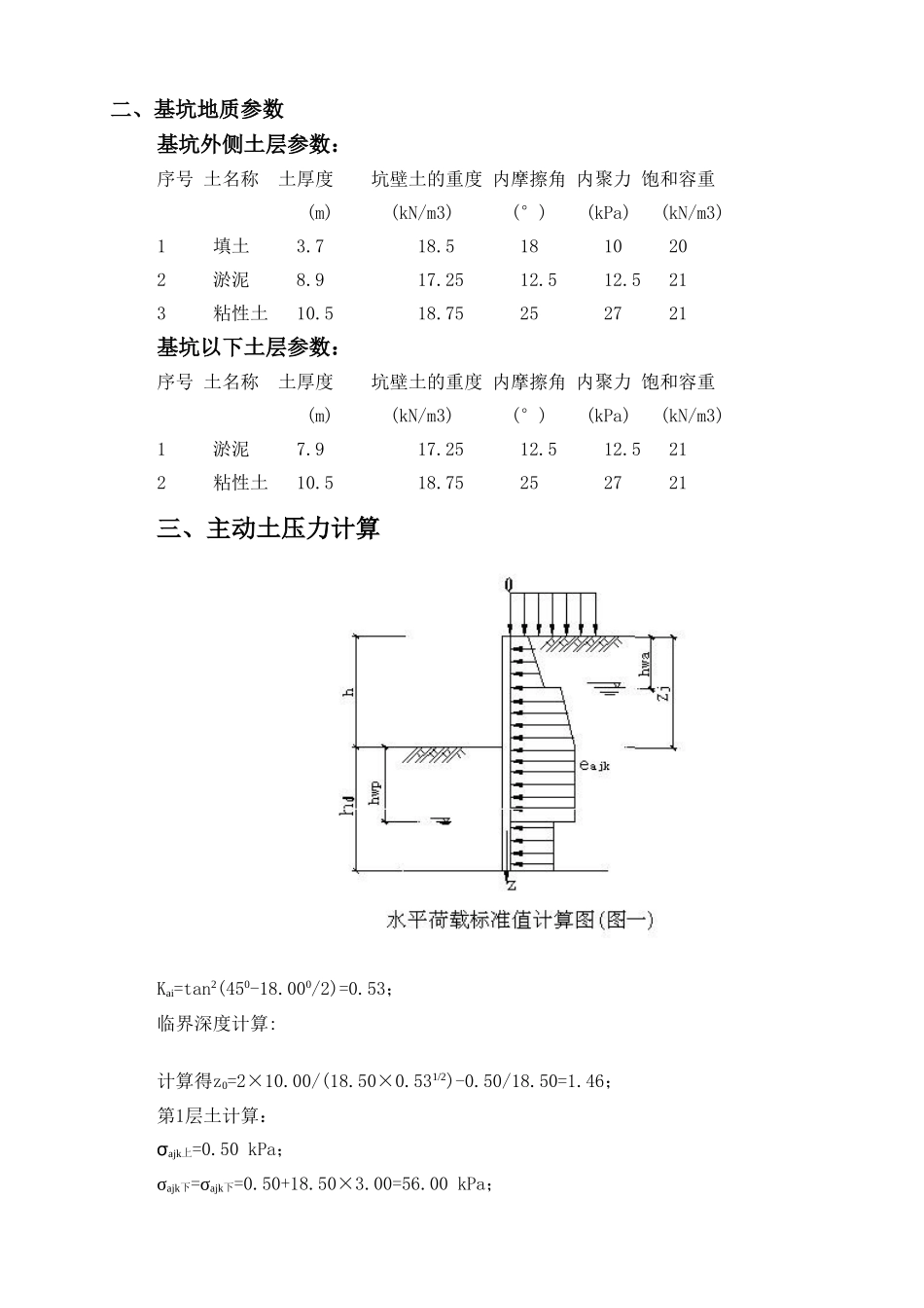 市政管道基坑钢板桩支护方案_第2页