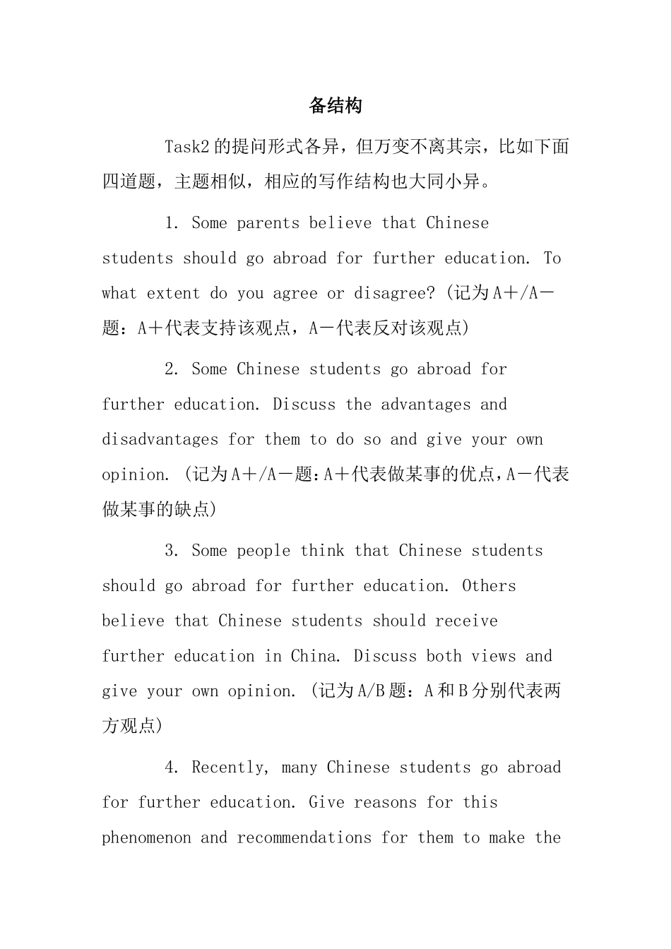 思写作Task2备考攻略_第2页