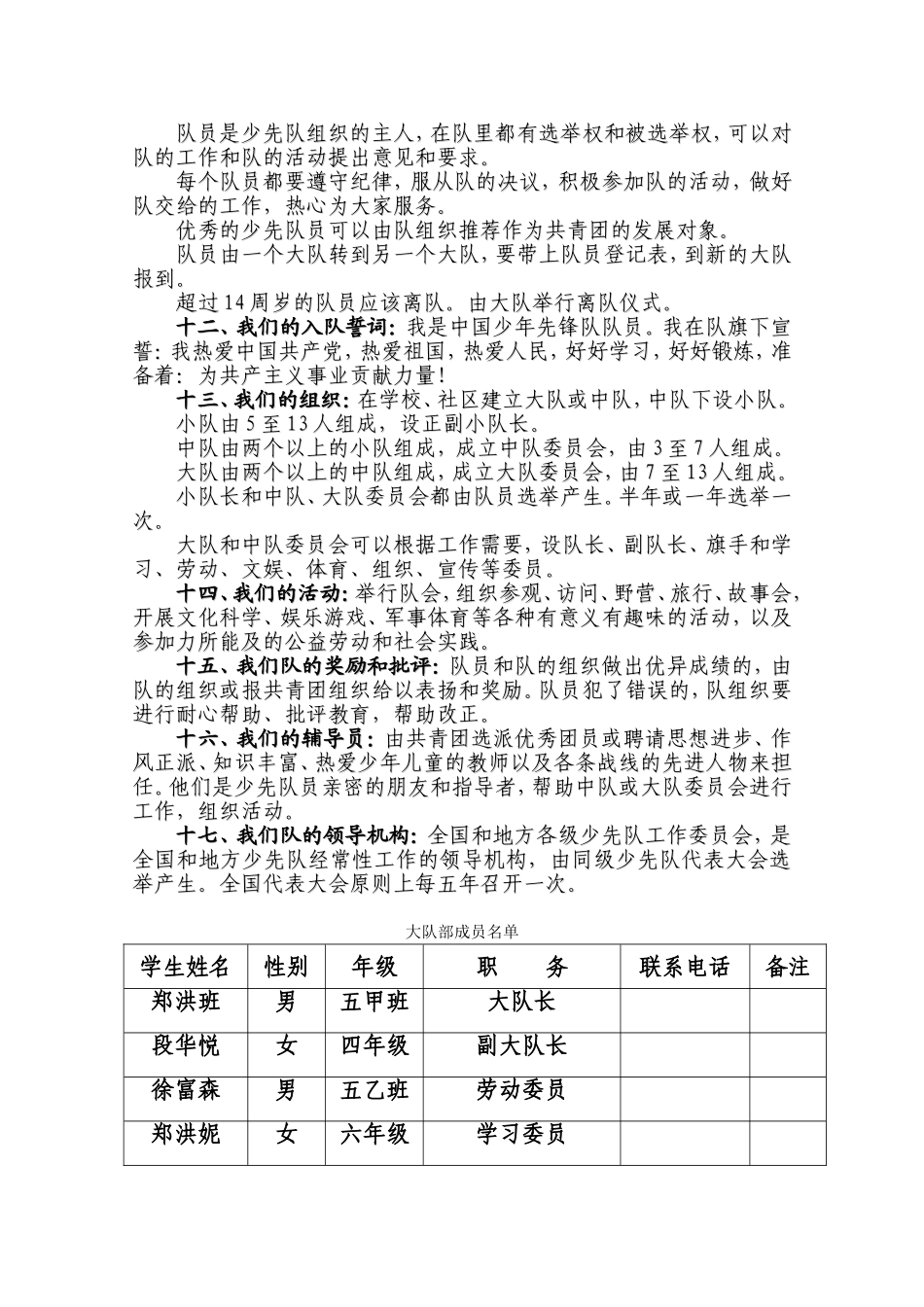 （学校）少先队工作手册_第2页