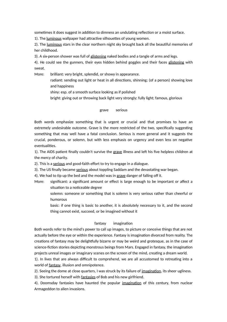 Unit 5 Force of Nature 知识点梳理汇总_第3页